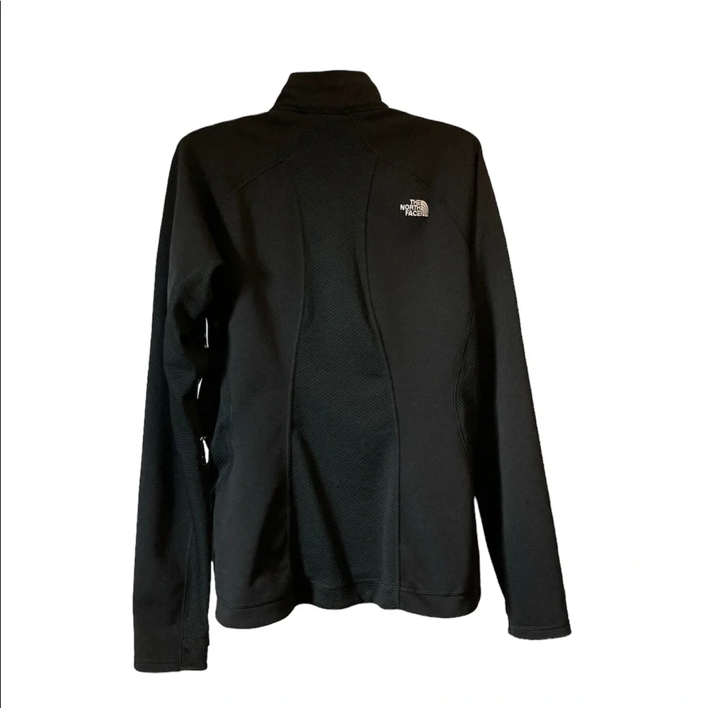 The North Face 3/4 Zip Pullover Jacket Gorpcore Sporty Athletic Unisex Black Lrg